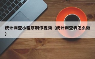 如东统计调查小程序制作视频（统计调查表怎么做）